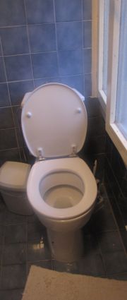Flurtoilette im Splendid-Hotel