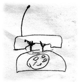 Karikatur: W48 mit Antenne