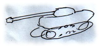 Skizze Panzer.