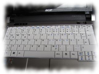Repariertes Netbook.