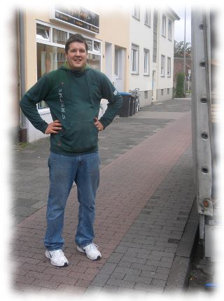 Stefan, unser treuer Helfer.