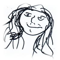 Karikatur von Gabi Kster. Hatte ich schon mal erwhnt, da meine Karikaturen immer milingen?