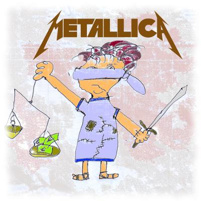 Ulfs Kritzelversion des Albumcovers.