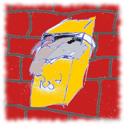 �berquellender Briefkasten.