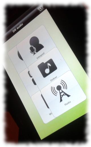 Galaxy Tab als Fernbedienung.