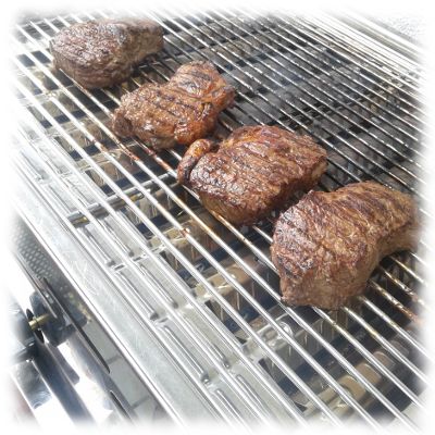 Gegrilltes Rind.