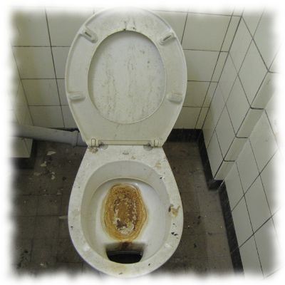 Dieses Klo ist so grauenhaft, dass ich keine Bildbeschreibung mache!