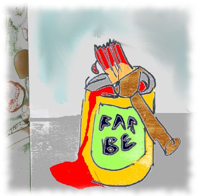 Farbtopf.