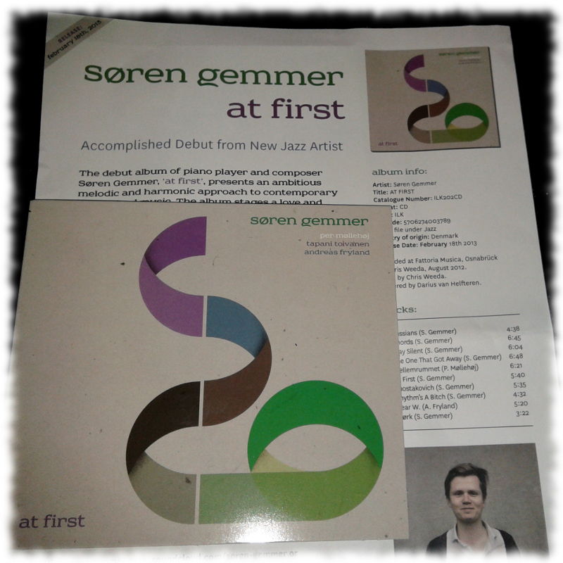 CD und Promosheet aus Dnemark.