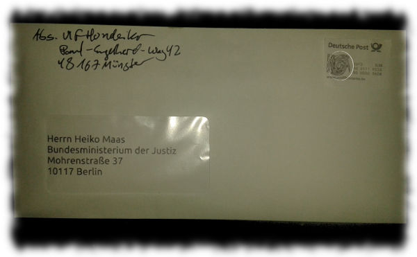 Briefumschlag.