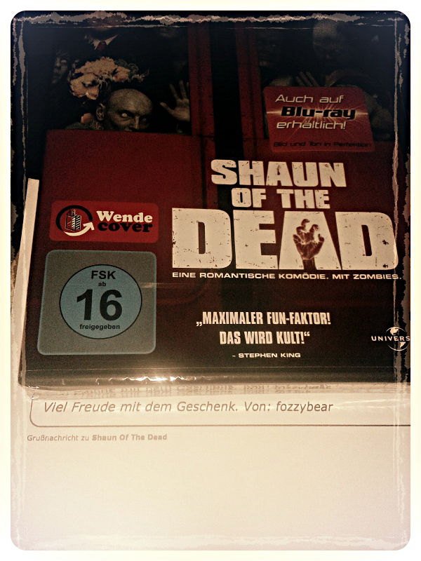 DVD Shaun of the Dead.