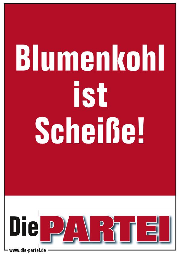 Pakat Blumenkohl ist Scheie!