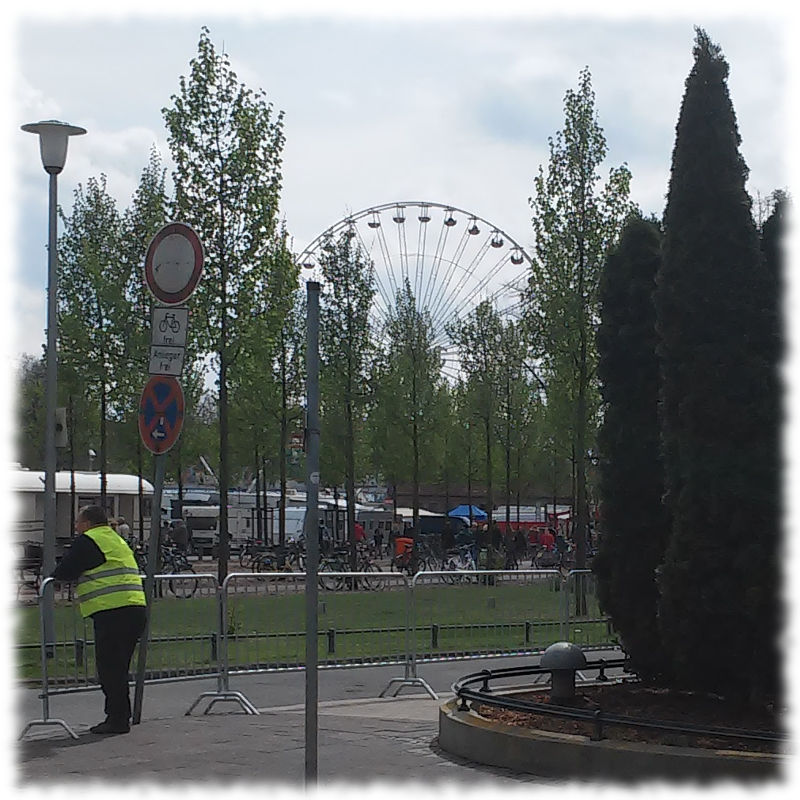 Das Riesenrad auf dem Send in Mnster