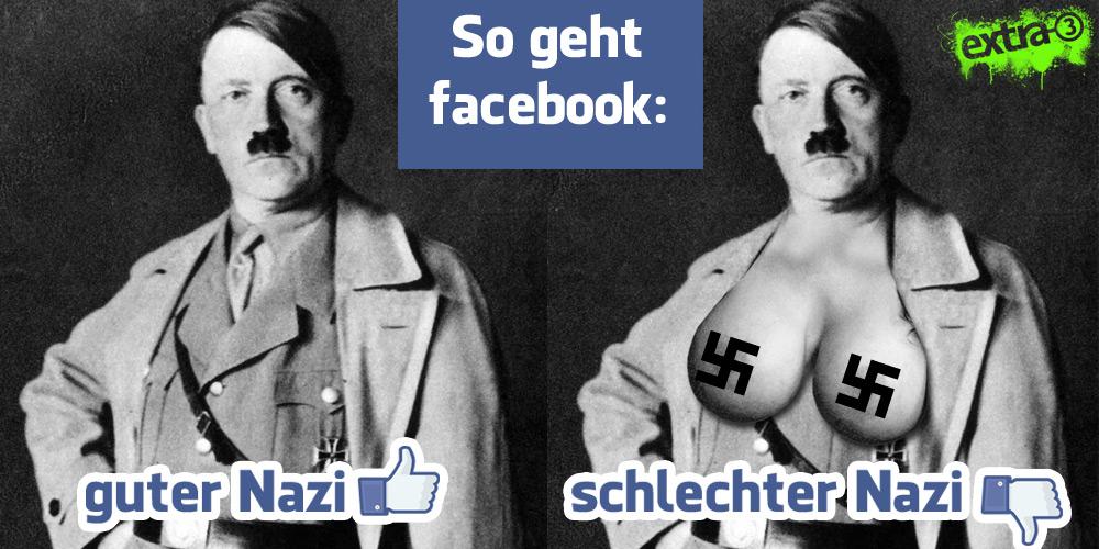 Guter Nazi-schlechter Nazi (von Extra3, Hitler normal und Hitler mit Brsten)