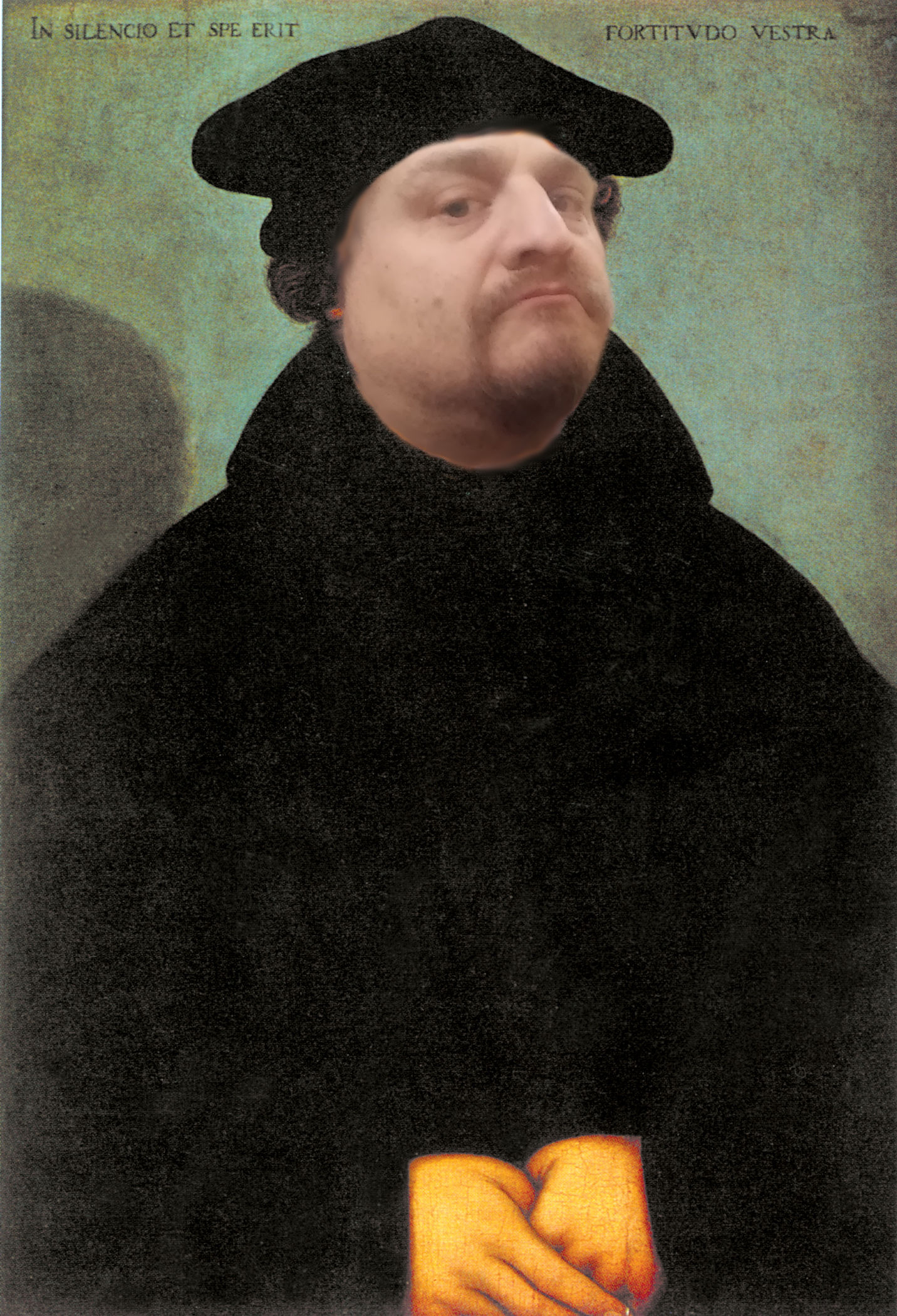 Ulf als Martin Luther.