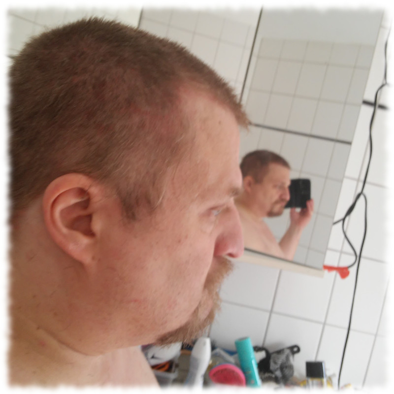 Ulf mit abgeschnittenen Haaren
