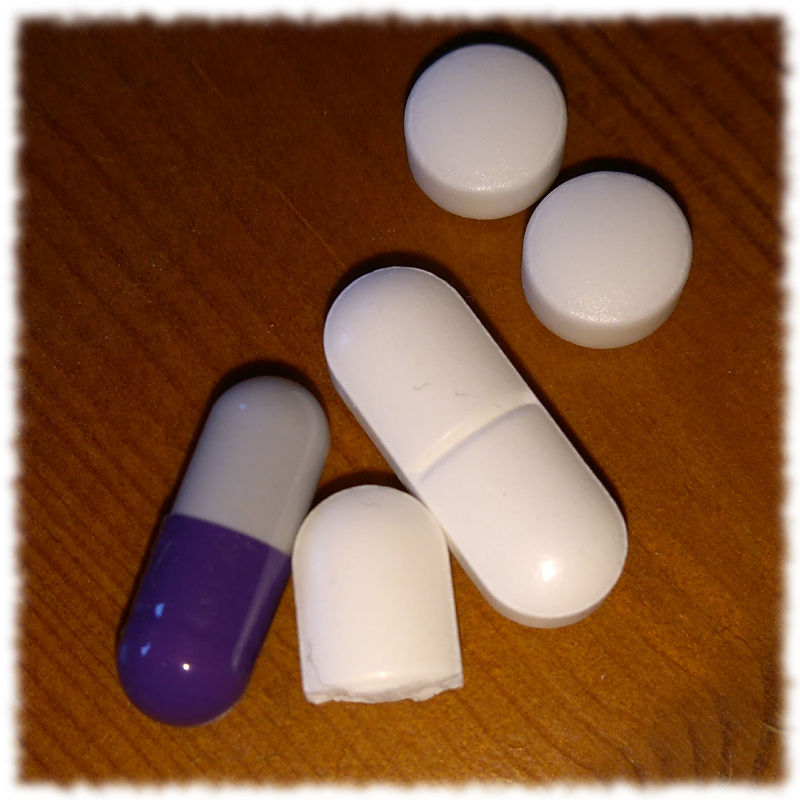Ein paar Tabletten.