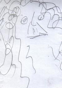Karikatur Rainer Langhans