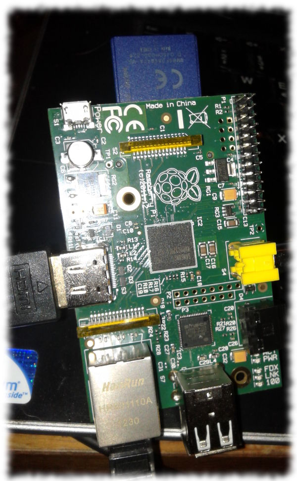 Der Raspberry Pi.