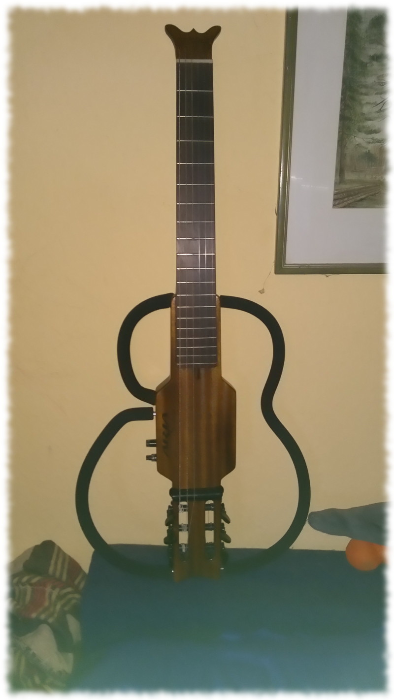Aria Sinsonido in zusammengebautem Zustand.