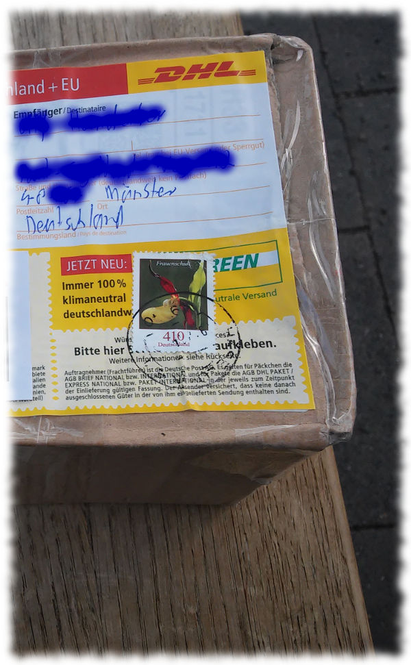 Das ominse Paket.
